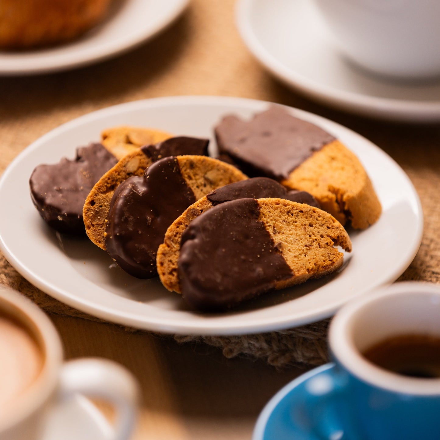 Chocolate Hazelnut Biscotti
