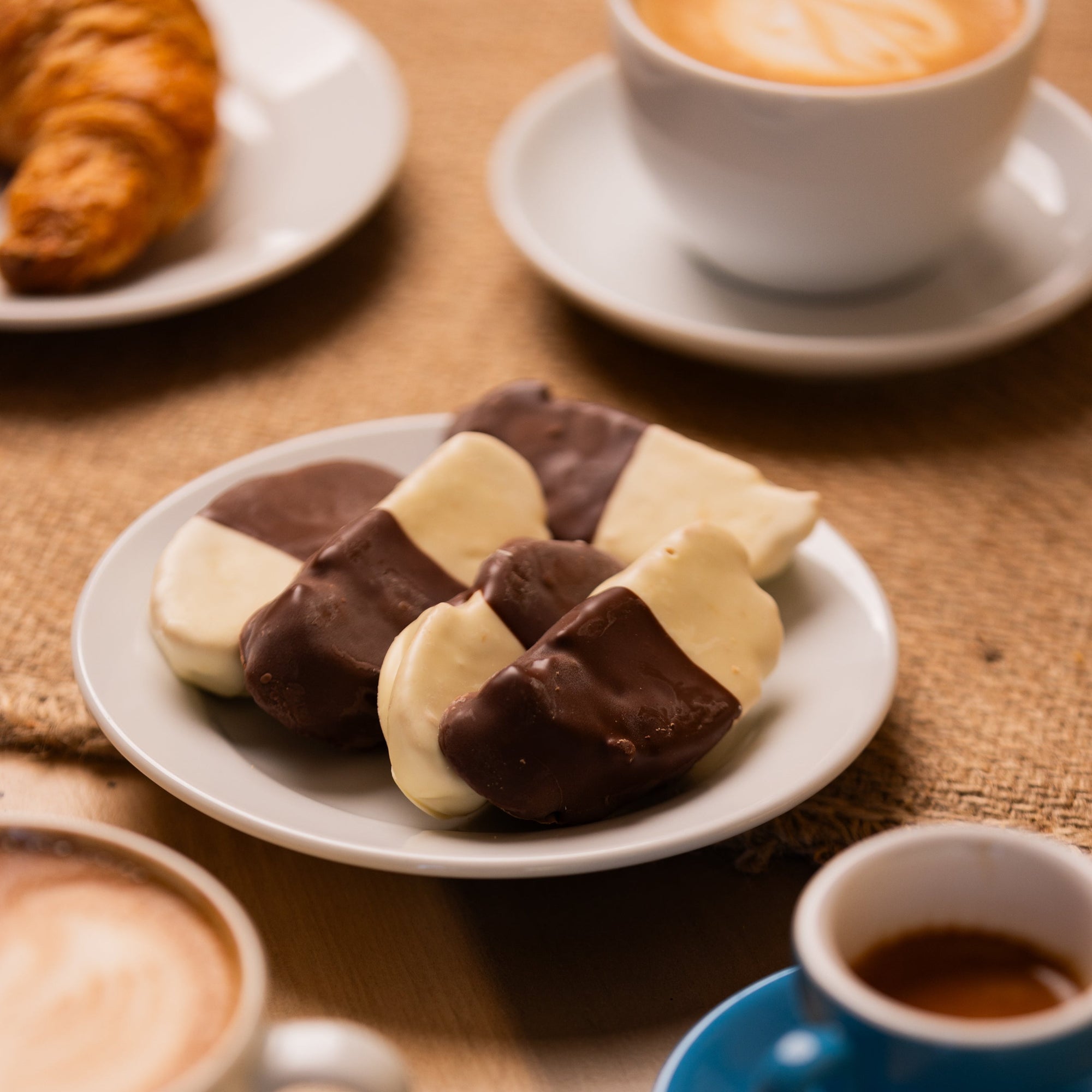 Black & White Biscotti