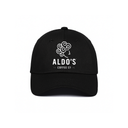 Black Embroidered Hat