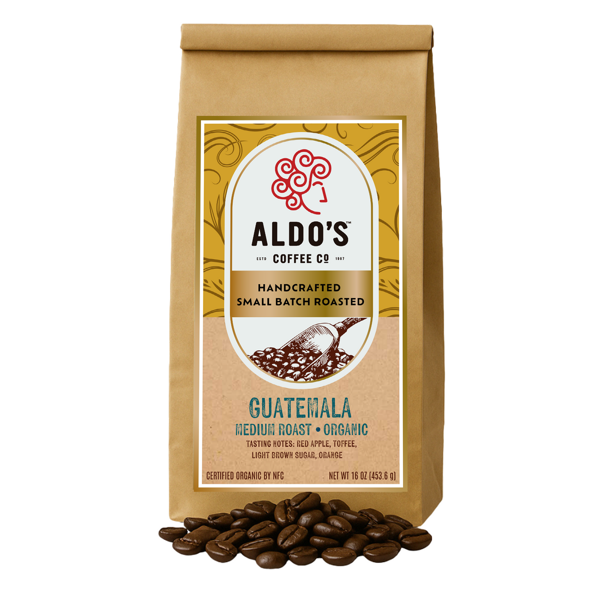Guatemala Estate SHB – Organic Medium Roast Single Origin – Aldo's