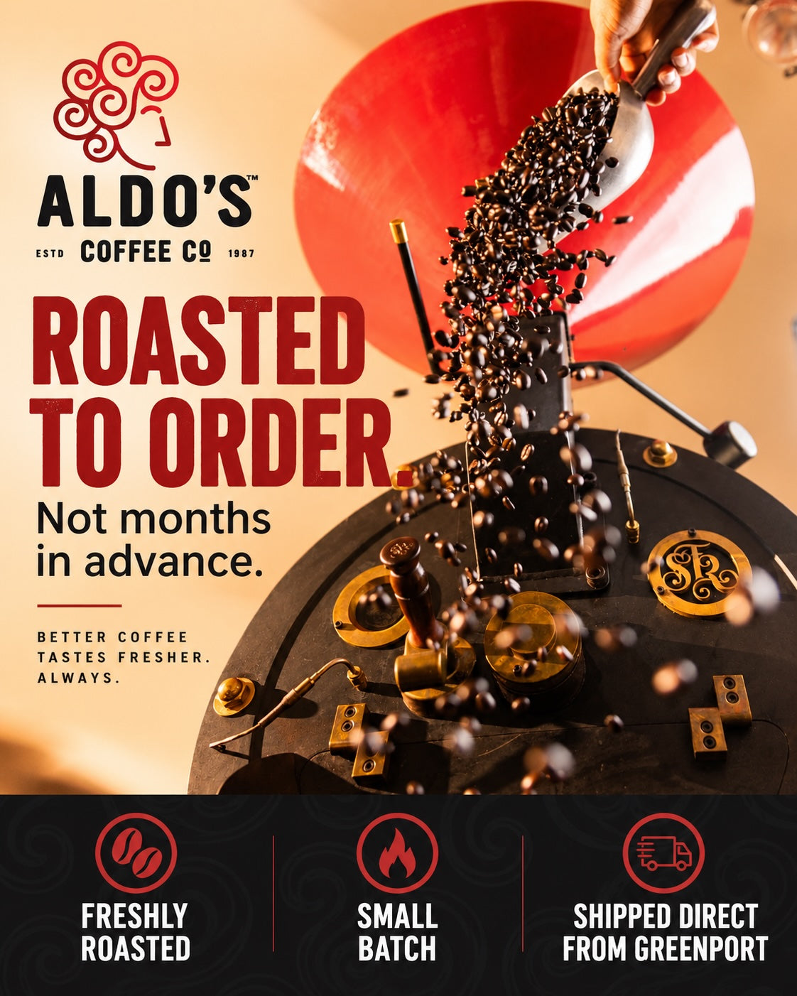 Ethiopia — USDA Organic Dark Roast Single-Origin Coffee