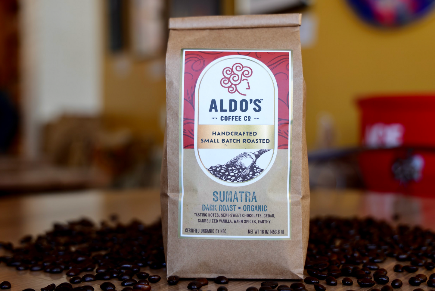 Sumatra — USDA Organic Dark Roast Single-Origin Coffee