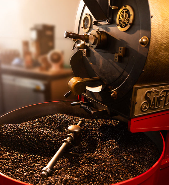 GROUND COFFEE DELTA CUP BATCH MACHINE GRINDING