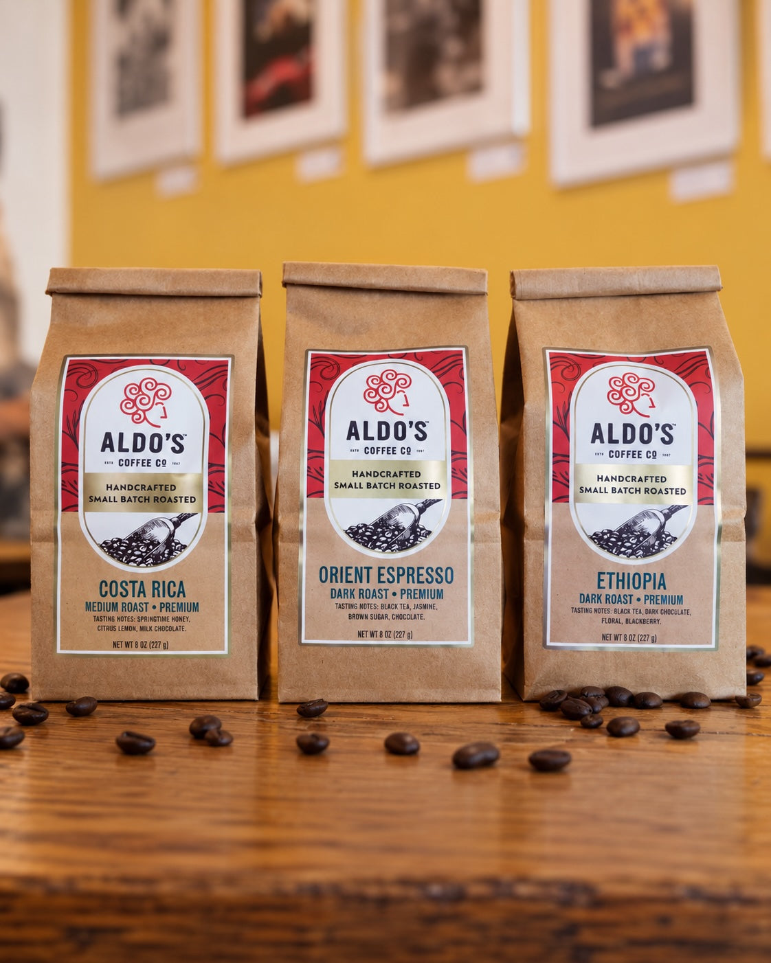 Perfect Start Trio — USDA Organic Dark & Medium Roast Coffee