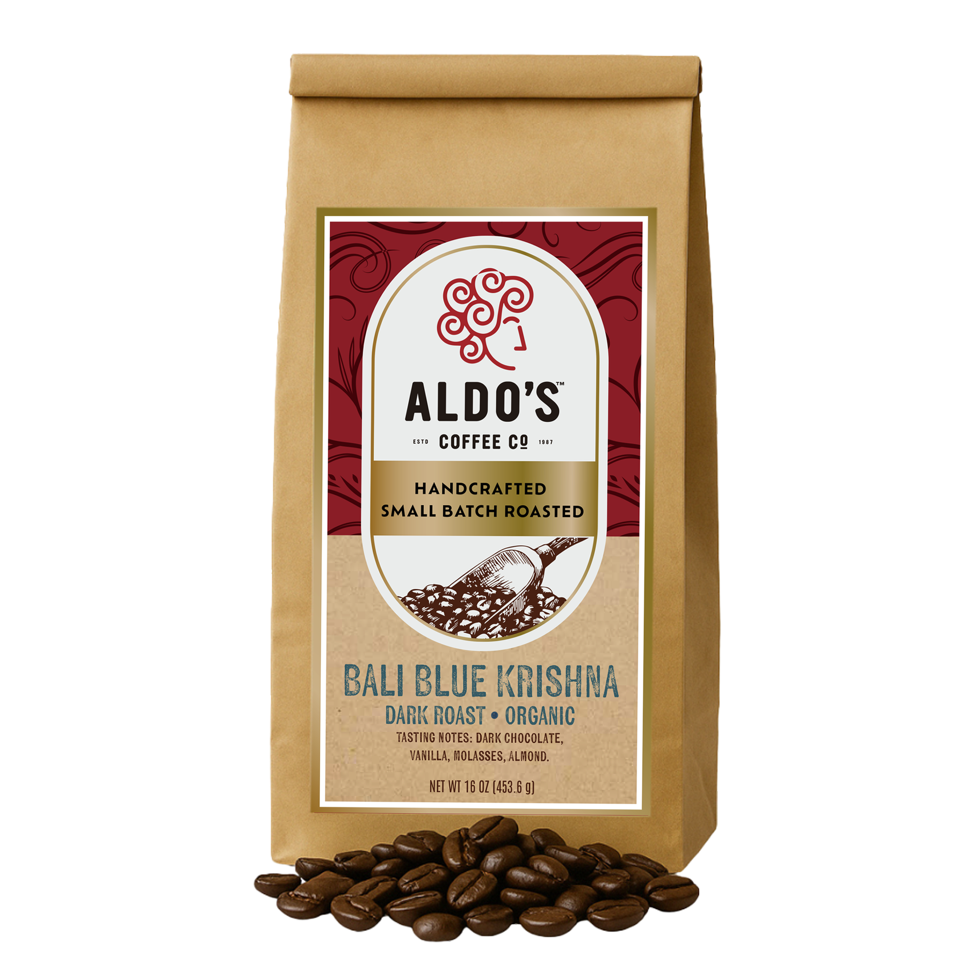 Bali Blue Krishna Coffee – Organic Single Origin, Deep, Velvety