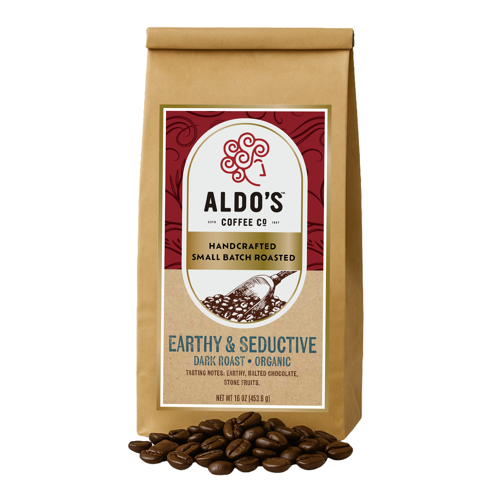 Earthy & Seductive Coffee Blend (Dark Roast)