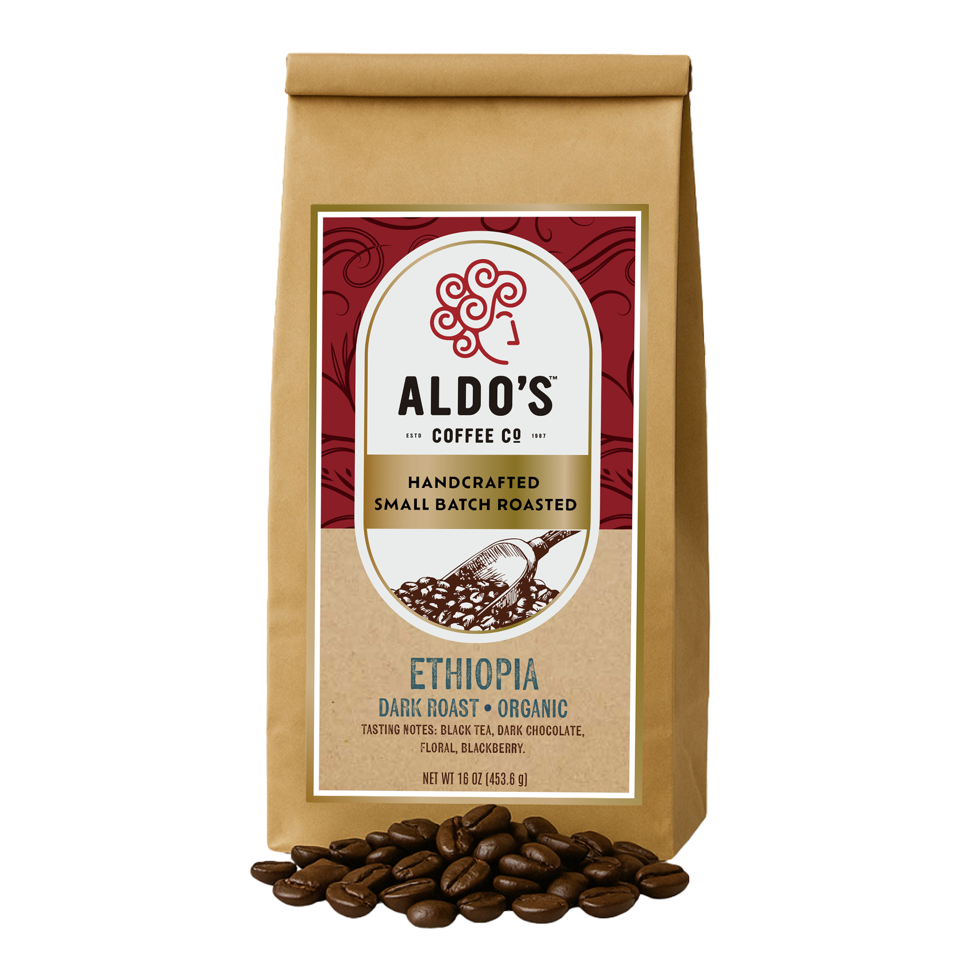 Ethiopia Yirgacheffe Single Origin (Dark Roast) | Aldo's Coffee
